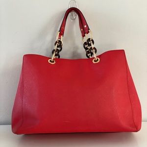 Michael Kors satchel shoulder bag saffiano